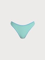 Blue Reversible Bikini Bottom - Image 12