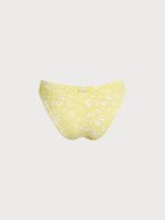 Yellow Textured O-Ring Bikini Bottom - Image 9