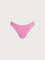 Red-Pink Reversible Bikini Bottom - Image 9