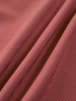 Brick Red Contrast Stitch Bikini Bottom - Image 17
