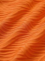 Orange Textured O-Ring Bikini Top - Image 10