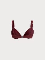 Wine Red Underwire Bikini Top - Image 8