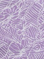 Purple Textured Cut Out Bikini Top - Image 8