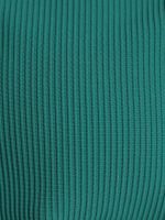 Green Contrast Trim Bikini Top - Image 8