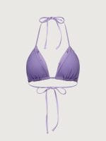 Purple Ruched Bikini Top - Image 9