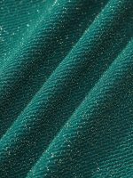 Green Lurex Plus Size Cover-up Skirt - Image 8