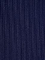 Navy Textured Cross Back One-Piece Swimsuit - Image 8