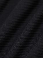 Black V Neck Backless One-Piece Swimsuit - Image 9