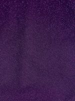 Purple Ruched Drawstring Plus Size One-Piece Swimsuit - Image 8