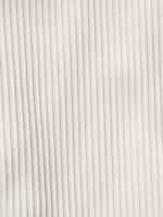 White Cross Back Tummy Control One-Piece Swimsuit - Image 9
