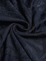 Blue Shimmer Textured One-Piece Swimsuit - Image 9