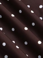 Brown Polka Dot Plus Size Bikini Bottom - Image 9
