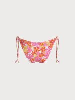 Floral Print Tie Bikini Bottom - Image 7
