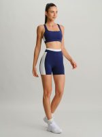 Navy Racerback Sports Bra - Image 5
