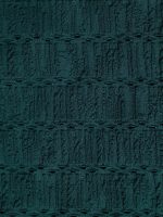 Dark Green Textured Halter Plus Size Tankini Top - Image 8