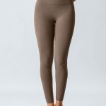 Coffee V-Waist Leggings 24"