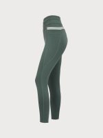 Sage Green High Waisted Pockets Leggings 26" - Image 8