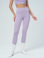 Light Purple Cut Out Leggings 24" - Image 3