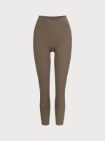 Coffee V-Waist Leggings 24" - Image 5