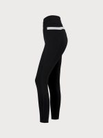 Black High Waisted Pockets Leggings 26" - Image 7
