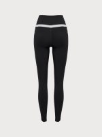 Black High Waisted Pockets Leggings 26" - Image 8
