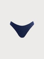 Blue Crochet Bikini Bottom - Image 6