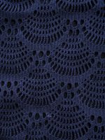 Blue Crochet Tie Bikini Bottom - Image 7