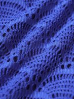 Royal Blue Crochet Tie Bikini Bottom - Image 9