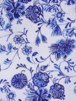 Blue Contrast Print Bikini Top - Image 8