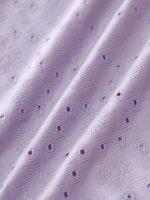 Purple Ruffled Drawstring Plus Size Bikini Top - Image 9