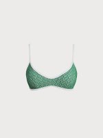 Green Geometric X Cross Surf Top - Image 5