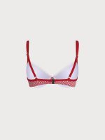 Red Gingham Underwire Plus Size Bikini Top - Image 8