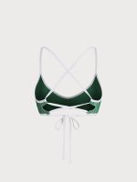 Green Geometric X Cross Surf Top - Image 6