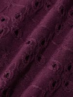 Burgundy Textured Tankini Bottom - Image 8