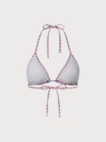 Multi Print Halter Bikini Top - Image 7