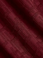 Wine Red Textured High Cut Bikini Bottom - Image 9
