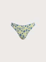Blue Reversible Print Bikini Bottom - Image 10