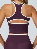 Purple V Neck Tank Top - Image 7