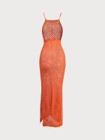Orange Cover-up Dress - Image 7