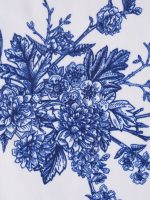 Blue Floral Full Coverage Surf Bottom - Image 3