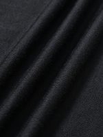 Black Pleated Modal Cover-up Skirt - Image 8
