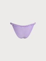 Purple Ruffled Bikini Bottom - Image 5