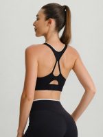 Black I-Back Sports Bra - Light Support
