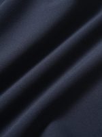 Navy Blue Trim Racerback Sports Bra - Image 9