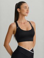Black I-Back Sports Bra - Light Support - Image 3
