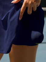 Navy Scoop-Neck Tennis Skirt - Image 3