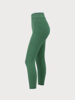 Green Natural V-Waisted Leggings 25" - Image 11