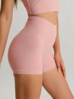Pink Cut Out Shorts 3" - Image 2