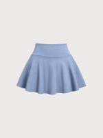 Blue A-Line Sports Skirt - Image 6
