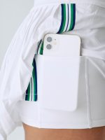 White Line Pockets Tennis Skirt - Image 6